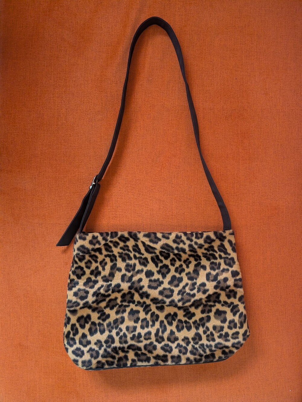 Y2K Leopard Print Purse